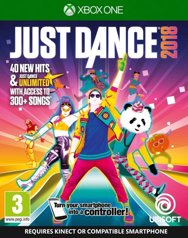 Just Dance 2018 box art