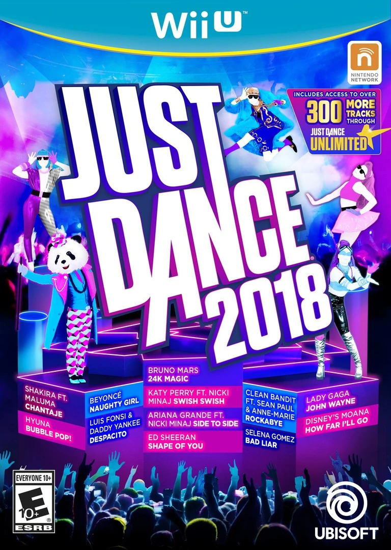 Just Dance 2018 box art