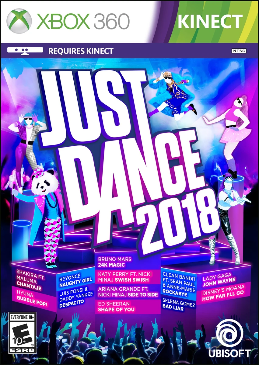 Just Dance 2018 box art