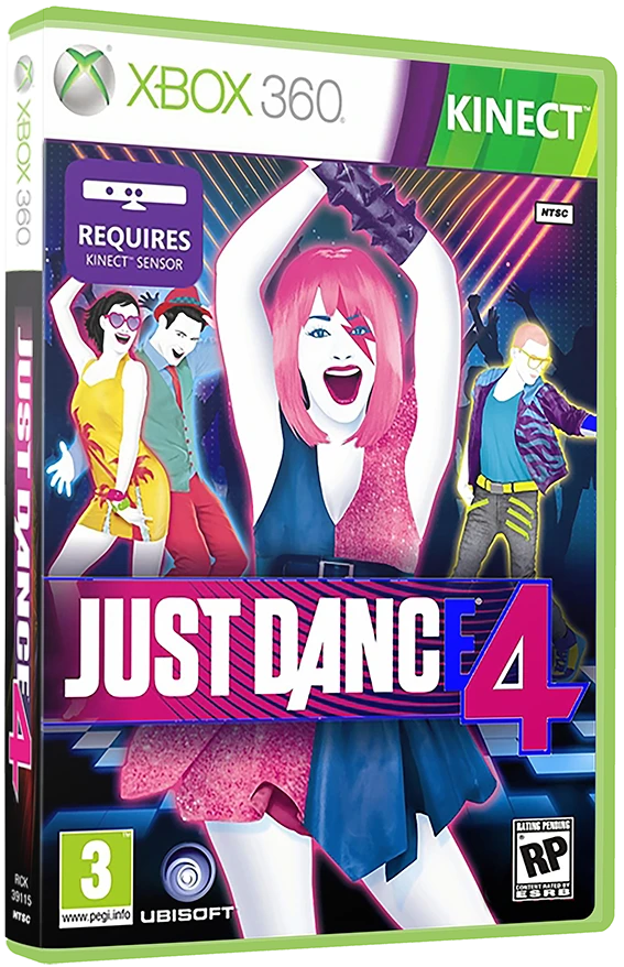 Just Dance 4 box art