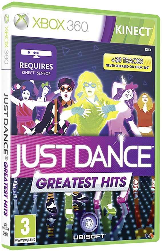 Just Dance Greatest Hits box art
