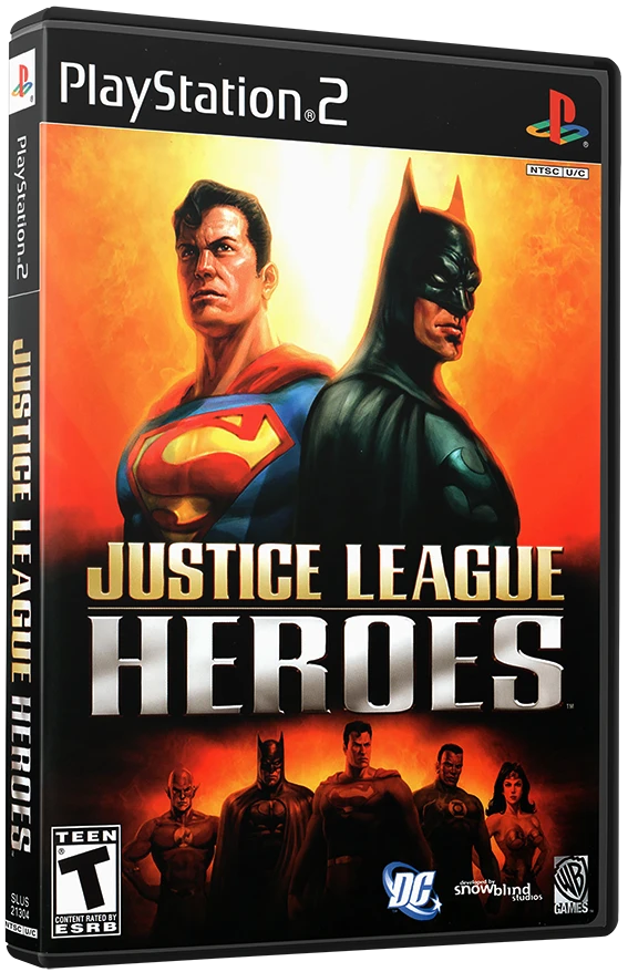 Justice League Heroes box art