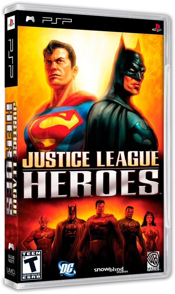 Justice League Heroes box art
