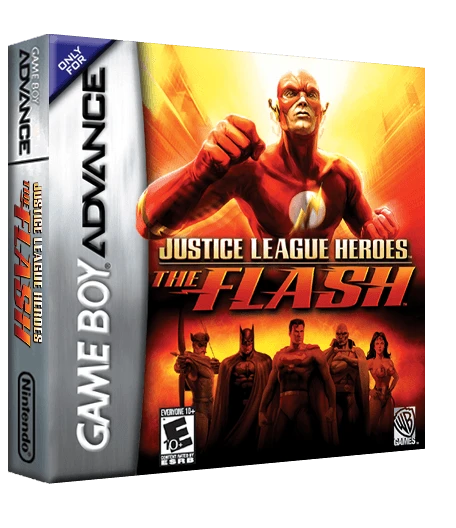 Justice League Heroes: The Flash box art