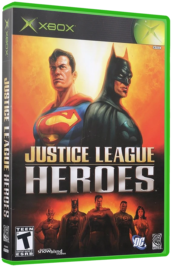 Justice League Heroes box art