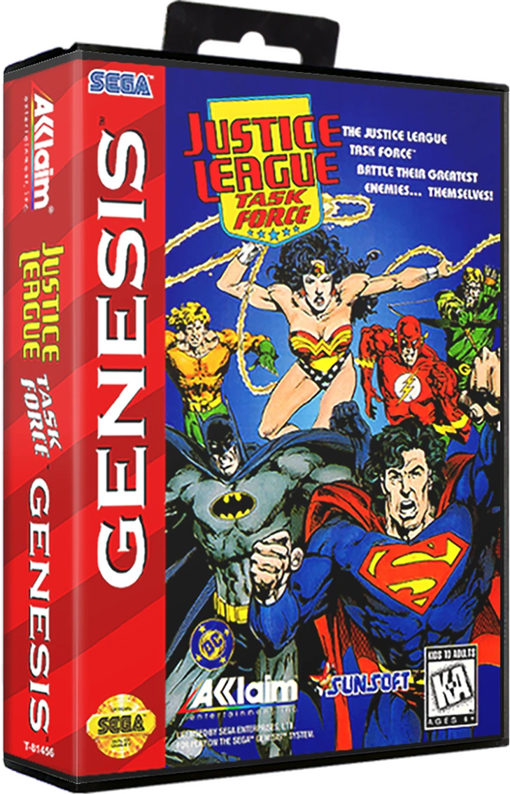 Justice League Task Force box art