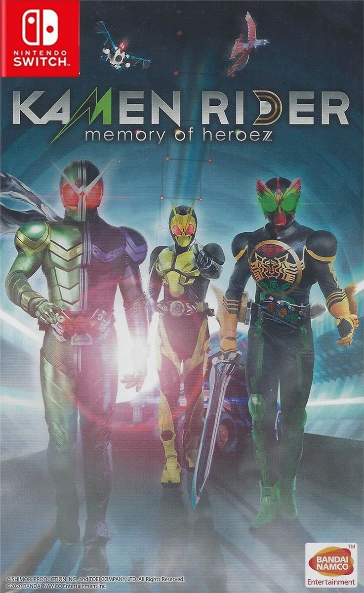Kamen Rider: Memory of Heroez box art