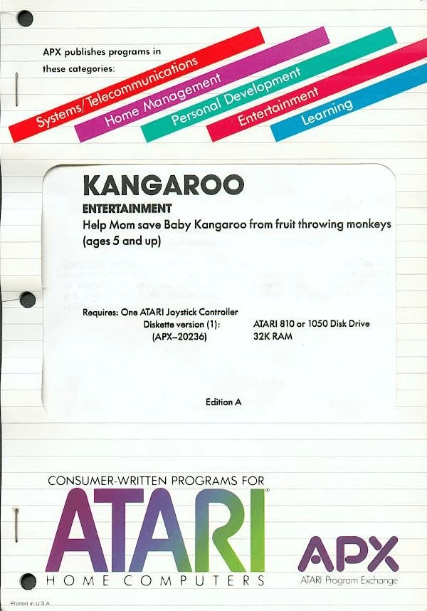 Kangaroo box art