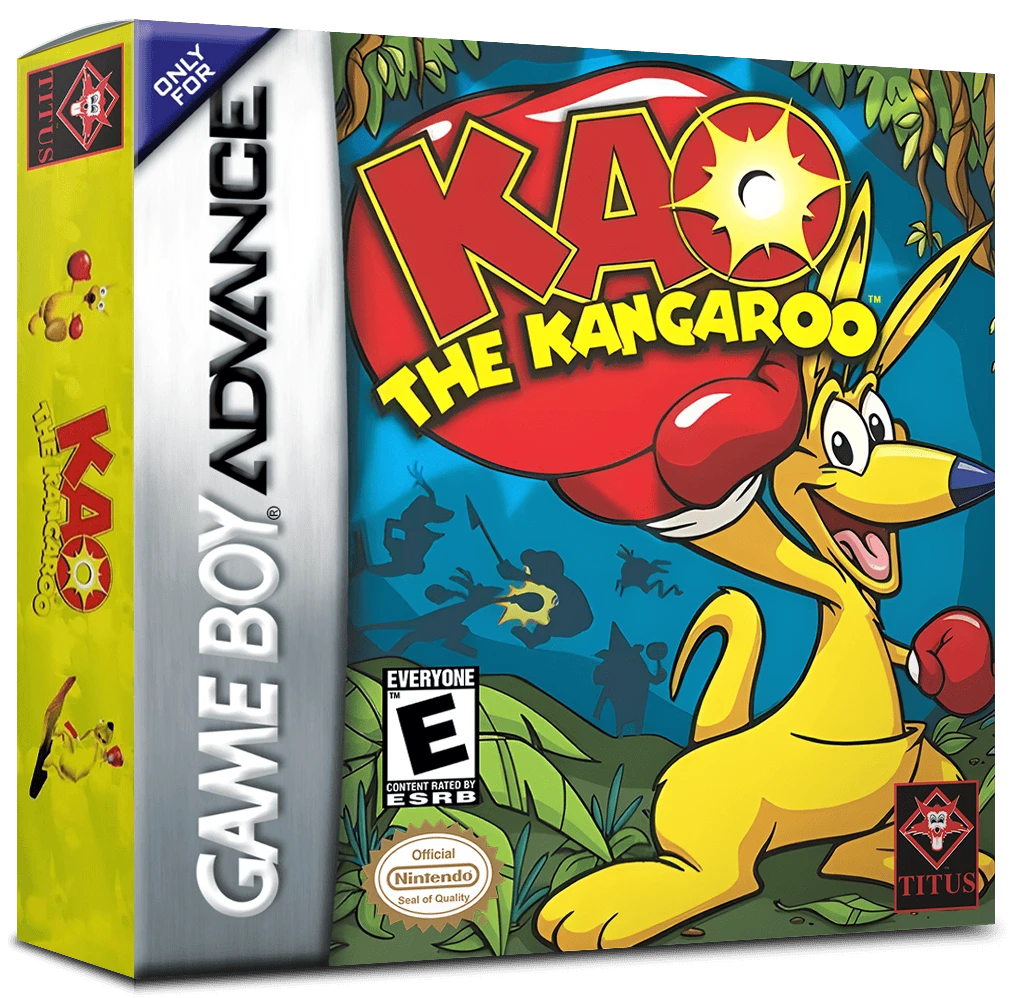 KAO the Kangaroo box art