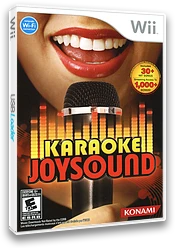 Karaoke Joysound Wii [Microphone Bundle] box art