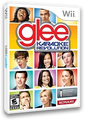 Karaoke Revolution: Glee box art