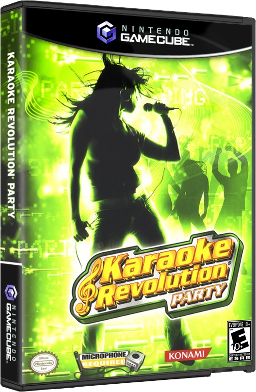 Karaoke Revolution Party box art