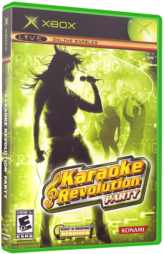 Karaoke Revolution Party box art
