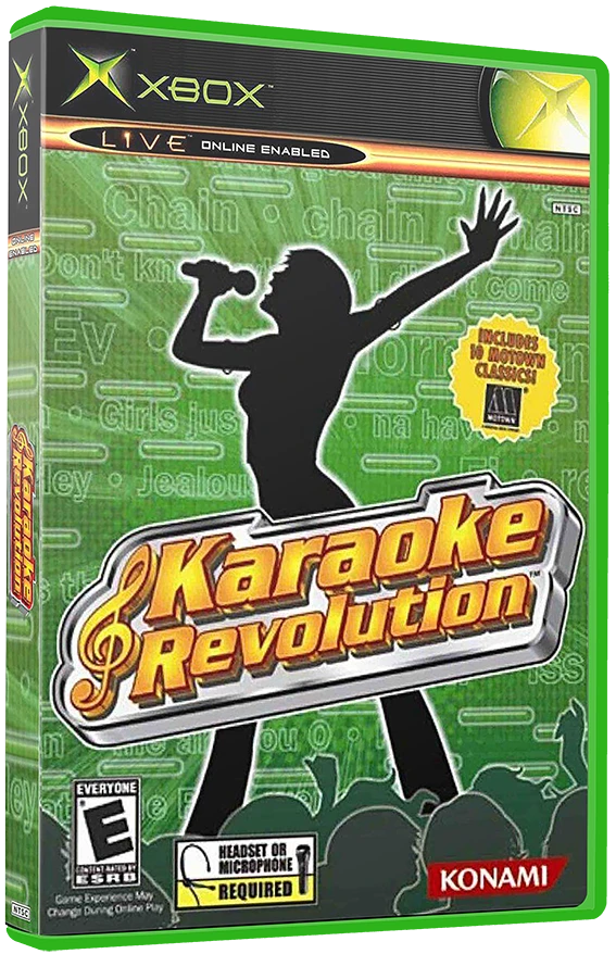 Karaoke Revolution box art