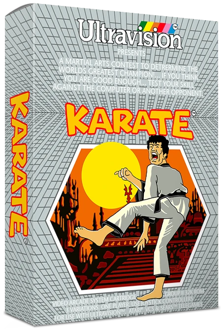 Karate box art