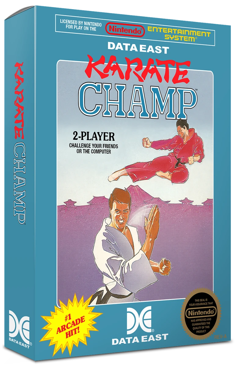 Karate Champ box art