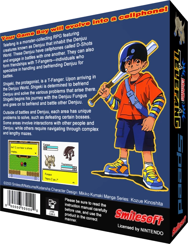 Keitai Denjuu Telefang Speed Version box art
