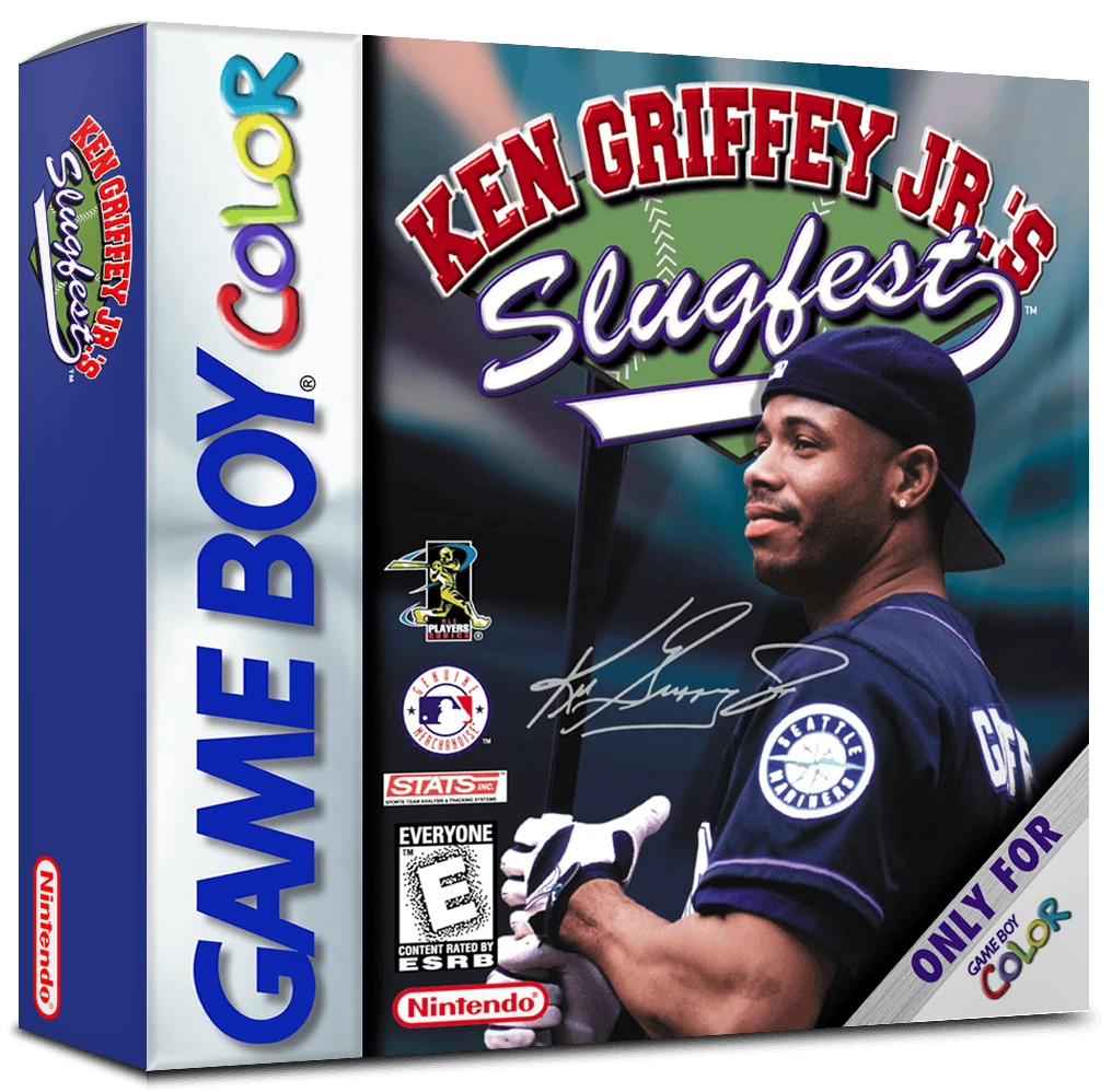 Ken Griffey Jr's Slugfest box art