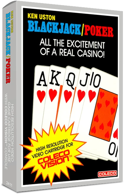 Ken Uston Blackjack-Poker box art