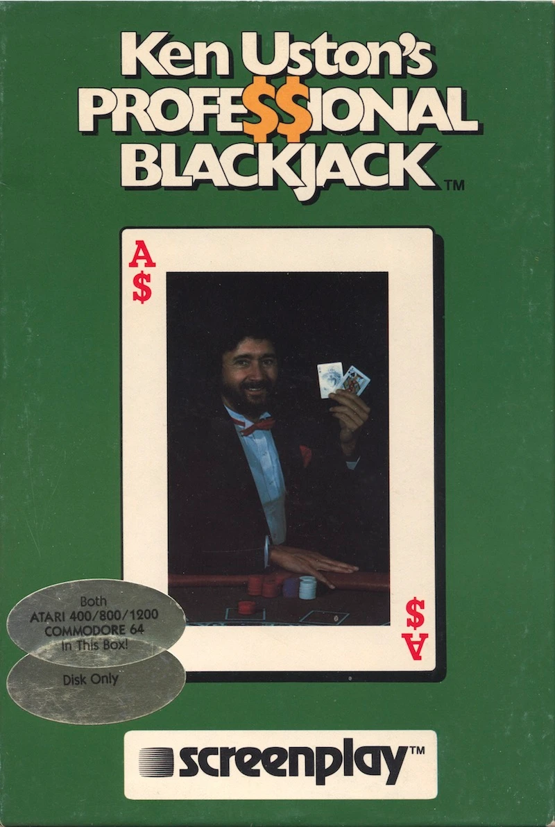 Ken Uston's Professional Blackjack box art