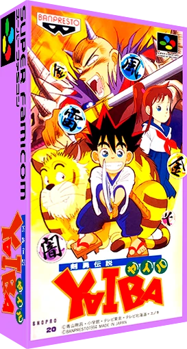 Kenyuu Densetsu Yaiba box art