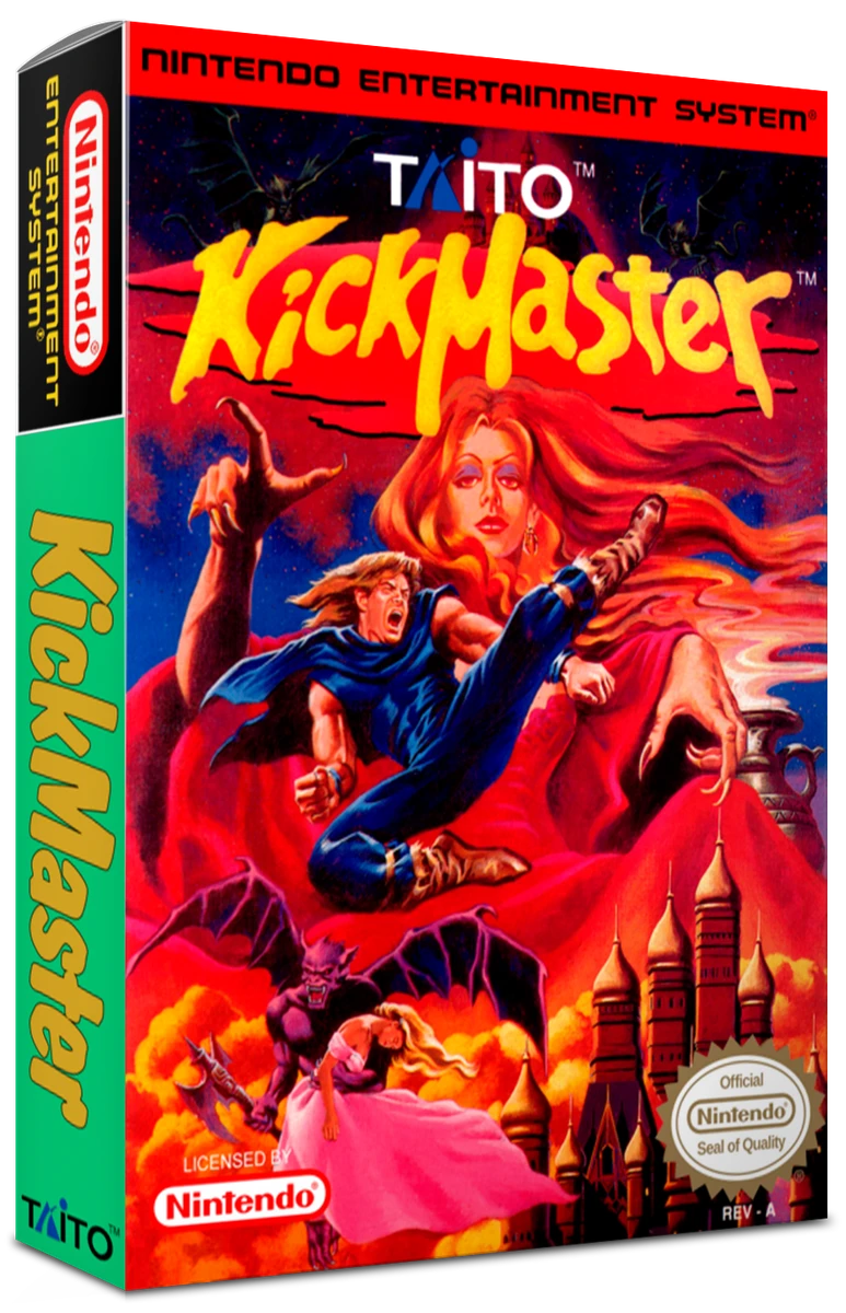Kick Master box art
