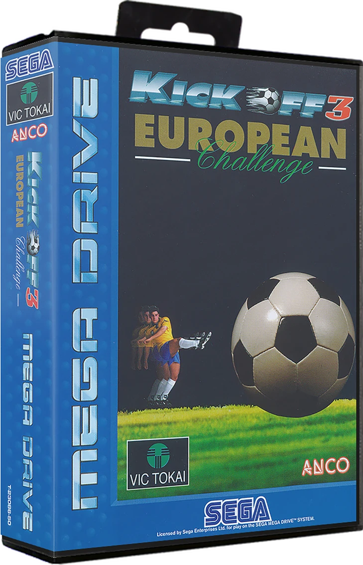 Kick Off 3: European Challenge box art