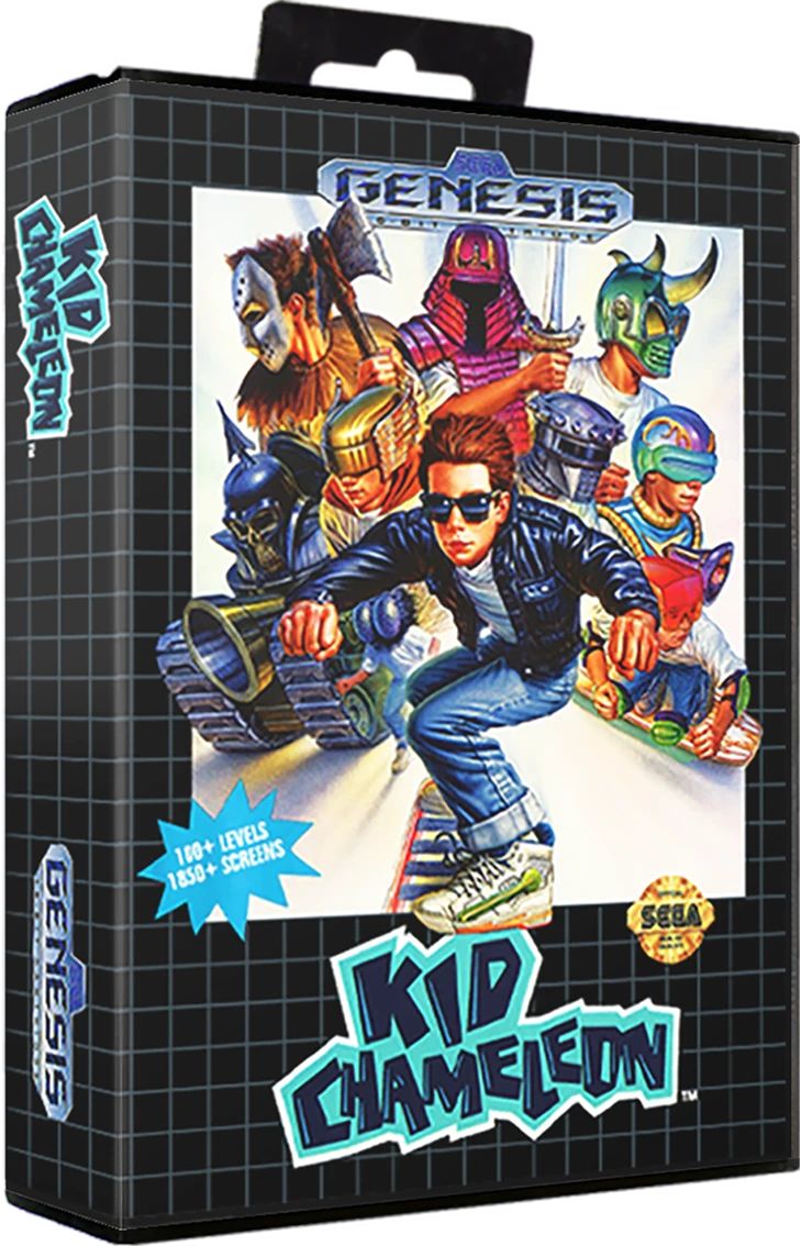 Kid Chameleon box art
