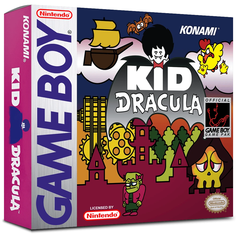 Kid Dracula box art