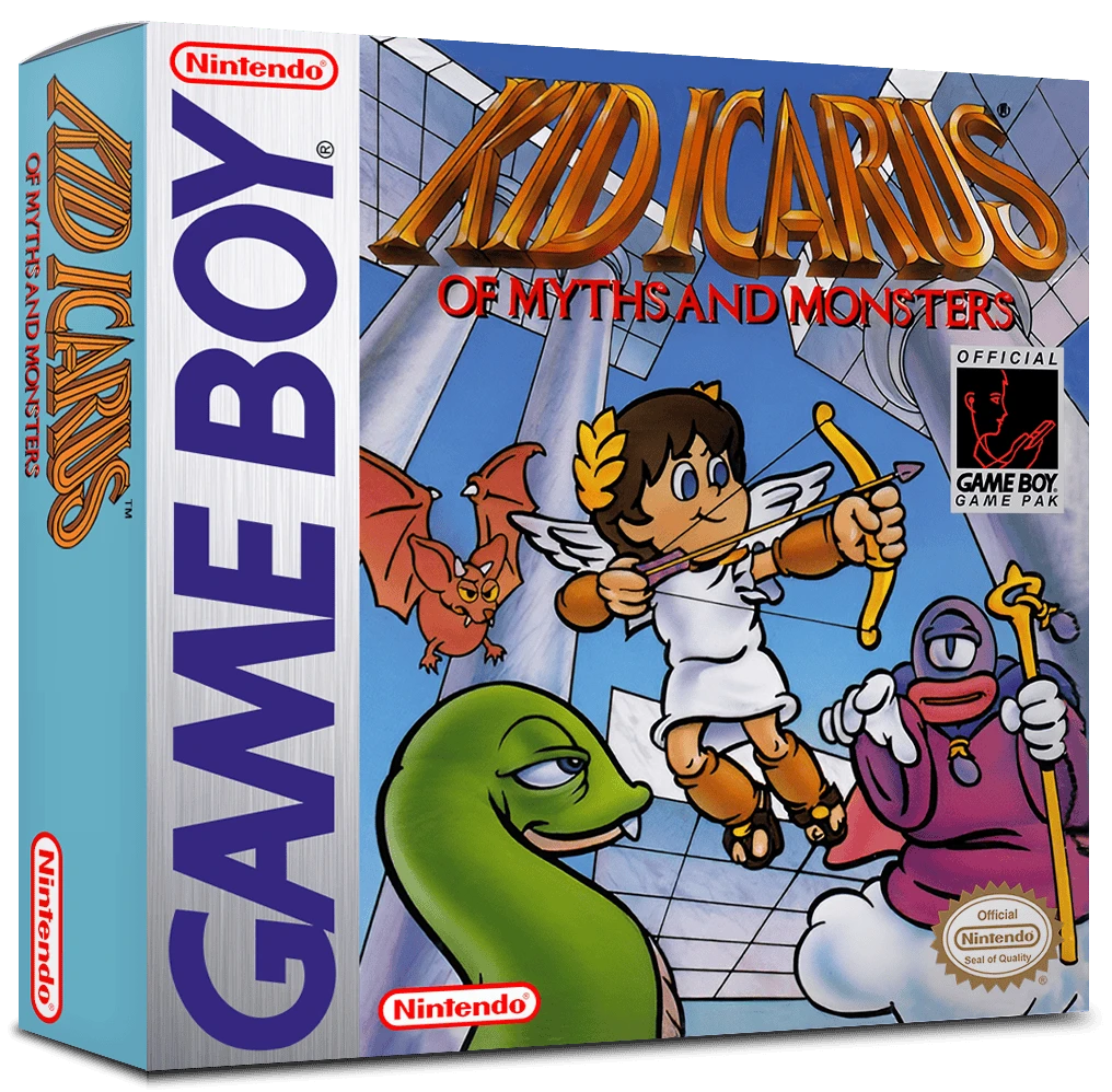 Kid Icarus Of Myths and Monsters box art