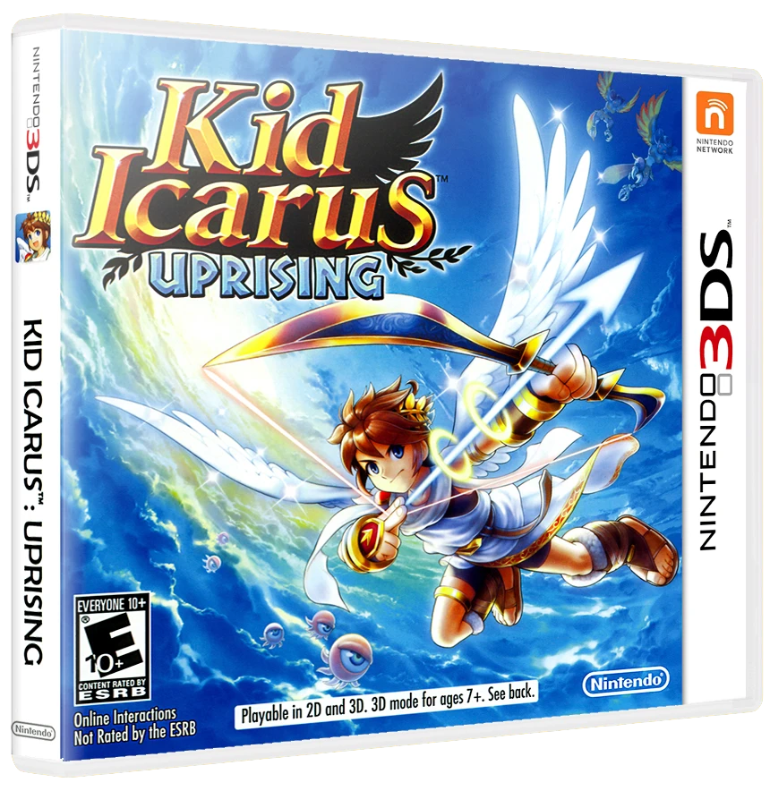 Kid Icarus Uprising box art
