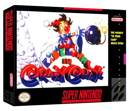 Kid Klown in Crazy Chase box art