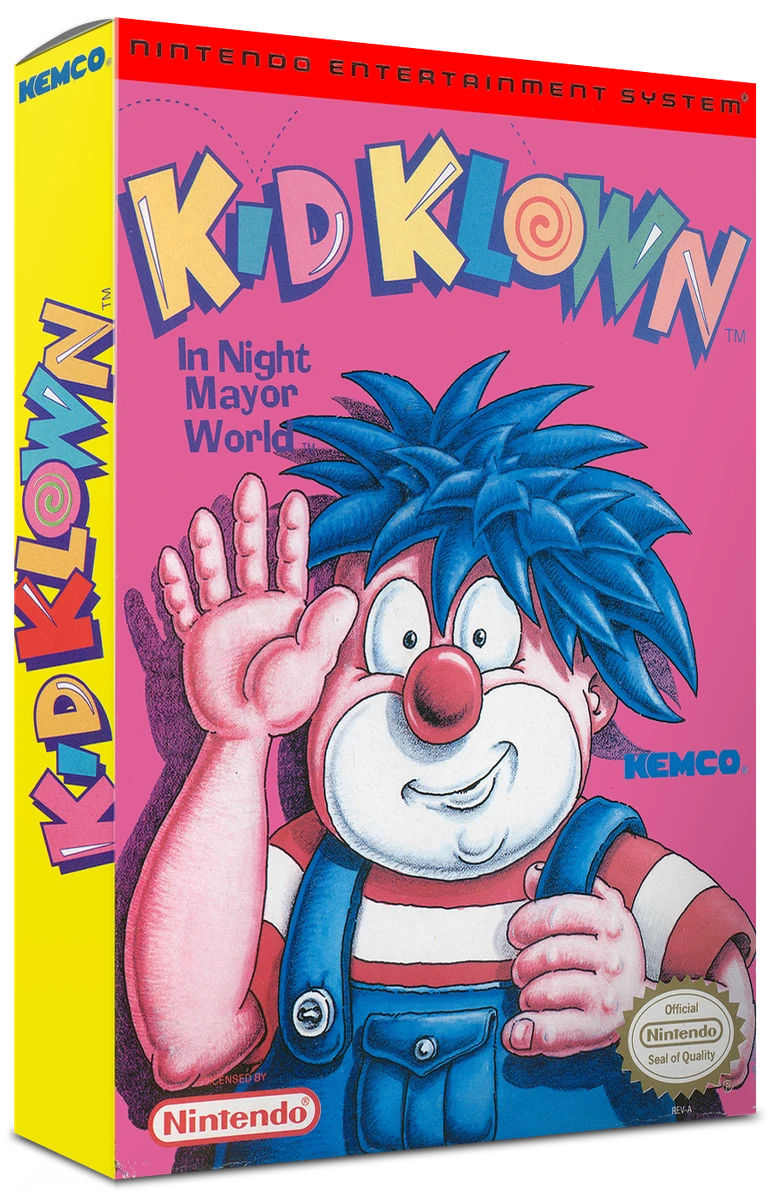 Kid Klown in Night Mayor World box art
