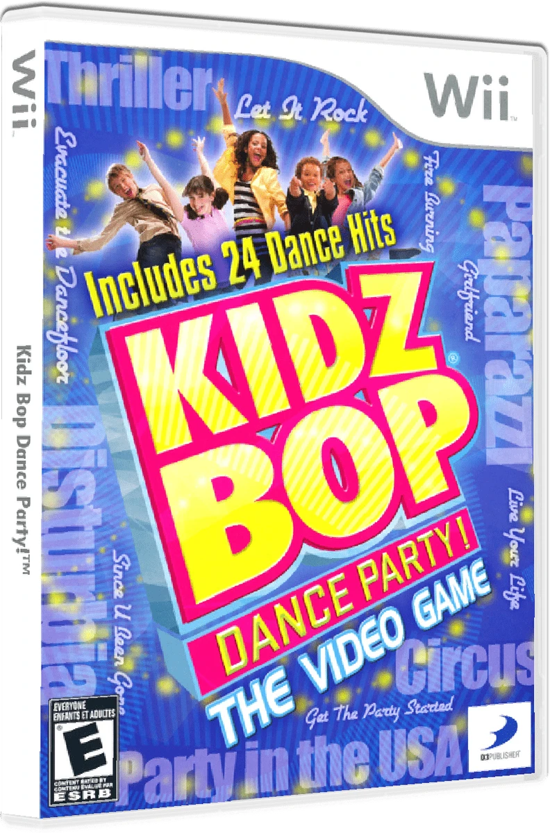 Kidz Bop Dance Party! The Video Game box art