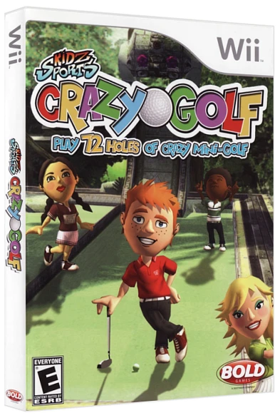 Kidz Sports Crazy Mini Golf box art