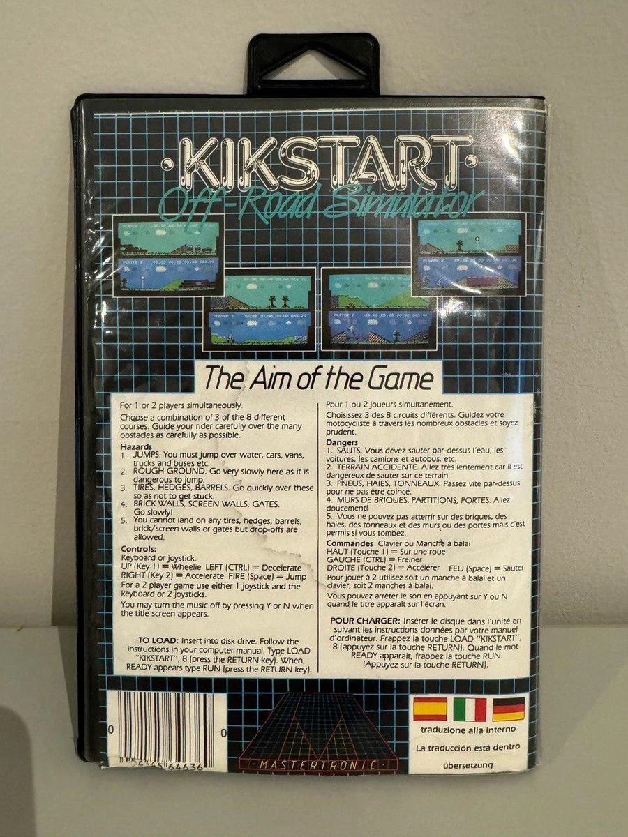 Kikstart Off-Road Simulator box art