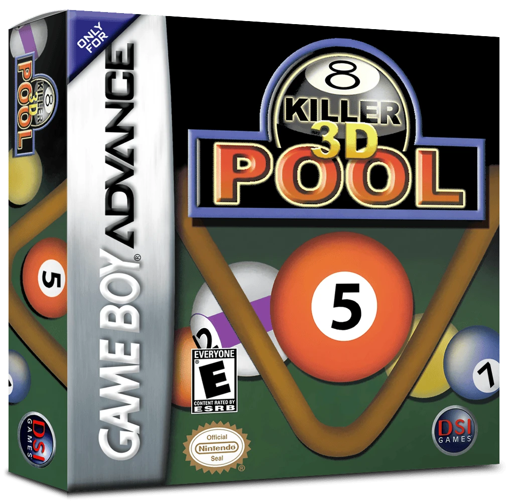 Killer 3D Pool box art