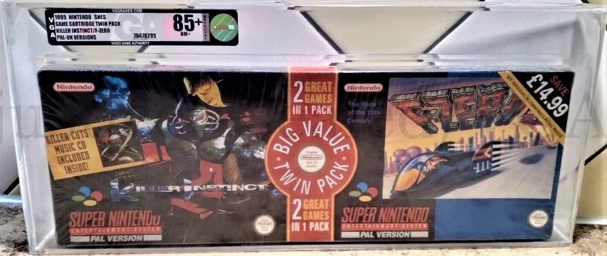Killer Instinct & F-Zero [Twin Pack] box art