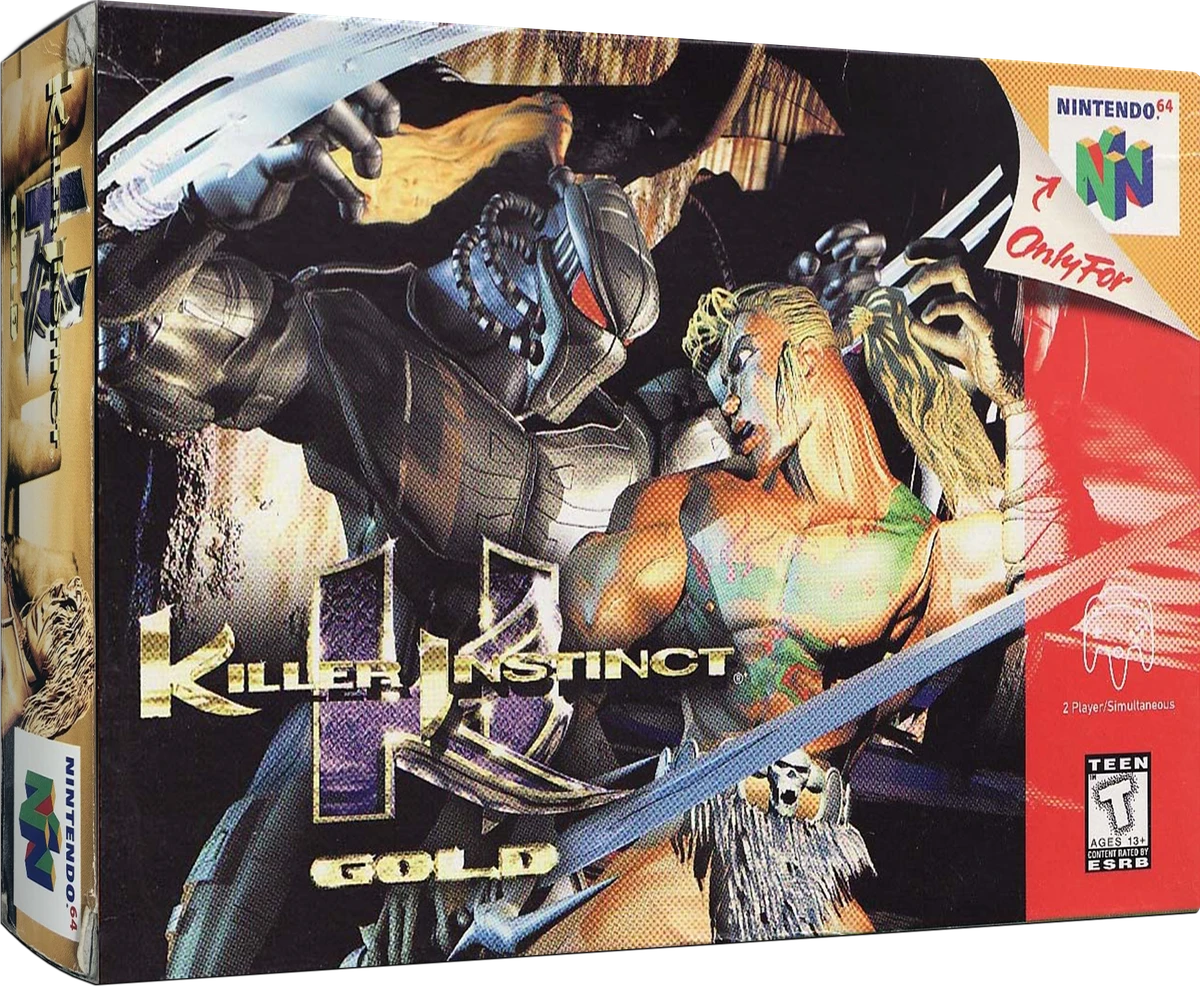Killer Instinct Gold box art