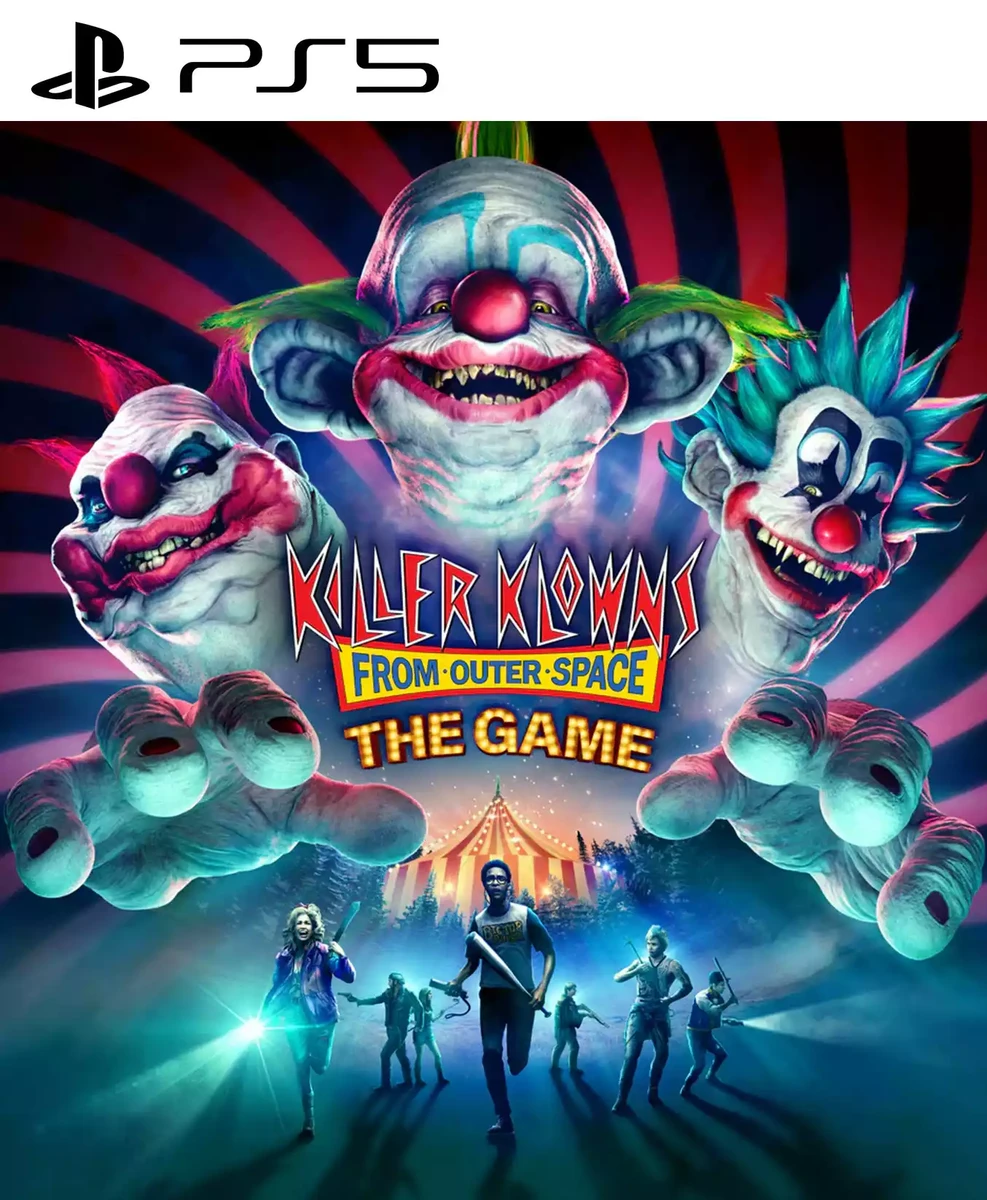 Killer Klowns From Outer Space: The Game box art