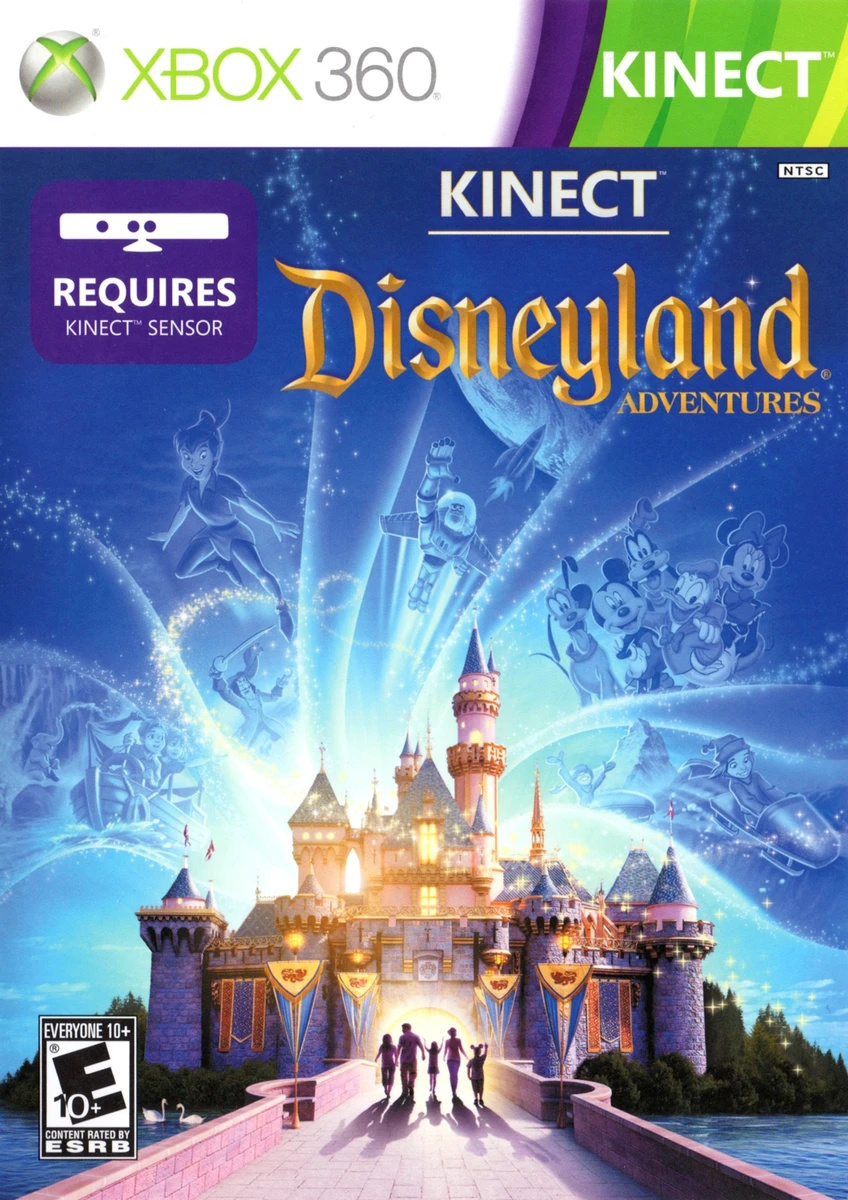 Kinect Disneyland Adventures box art