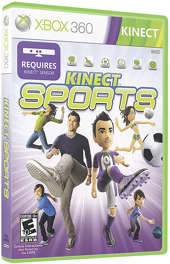 Kinect Sports box art