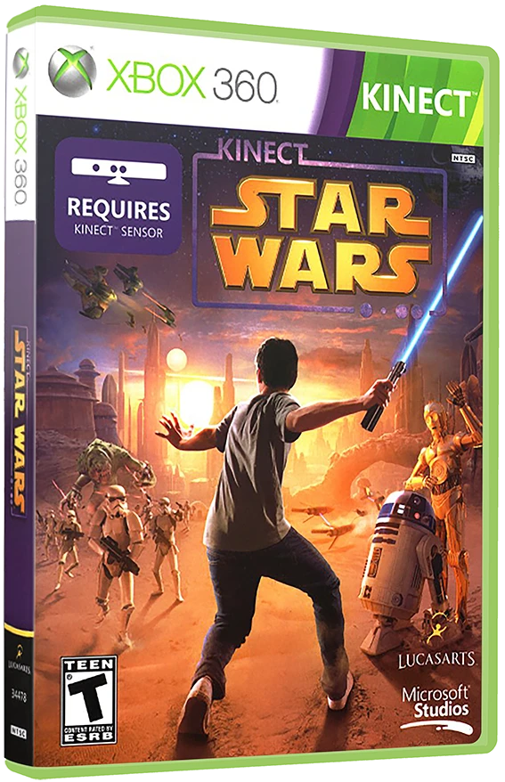 Kinect Star Wars box art