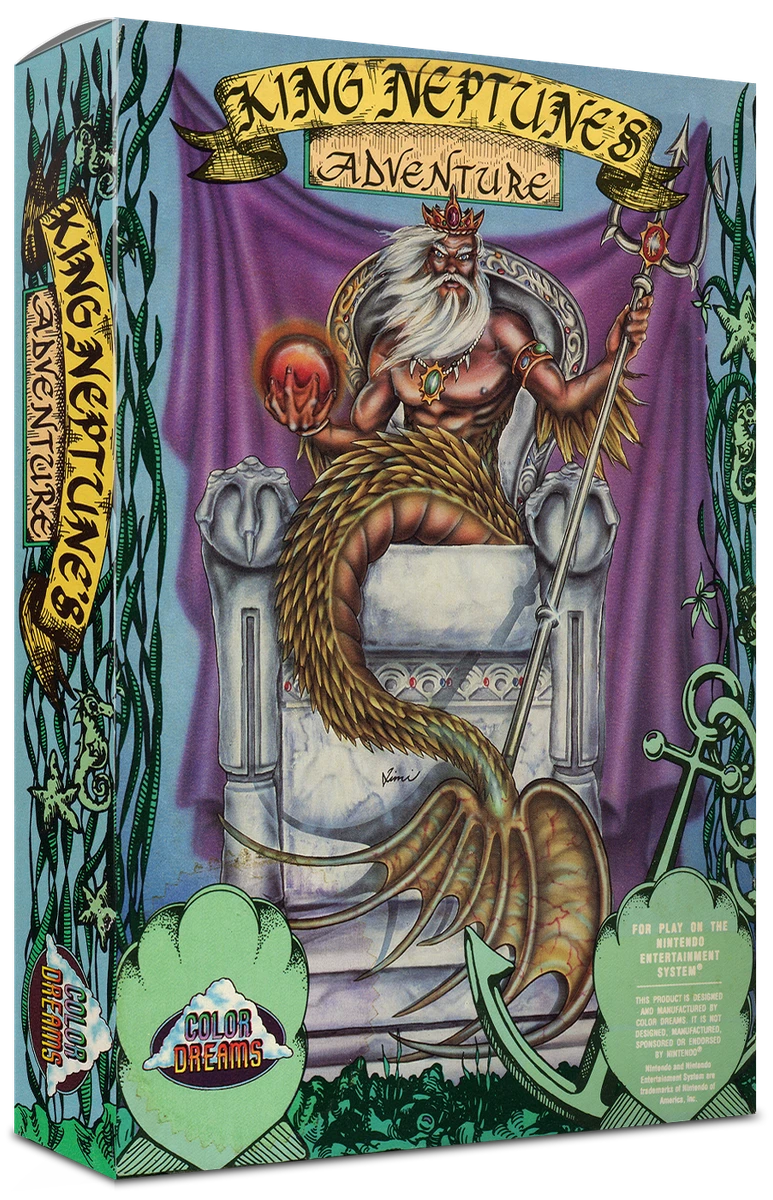 King Neptune's Adventure box art