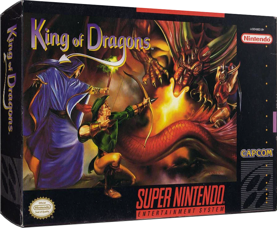 King of Dragons box art