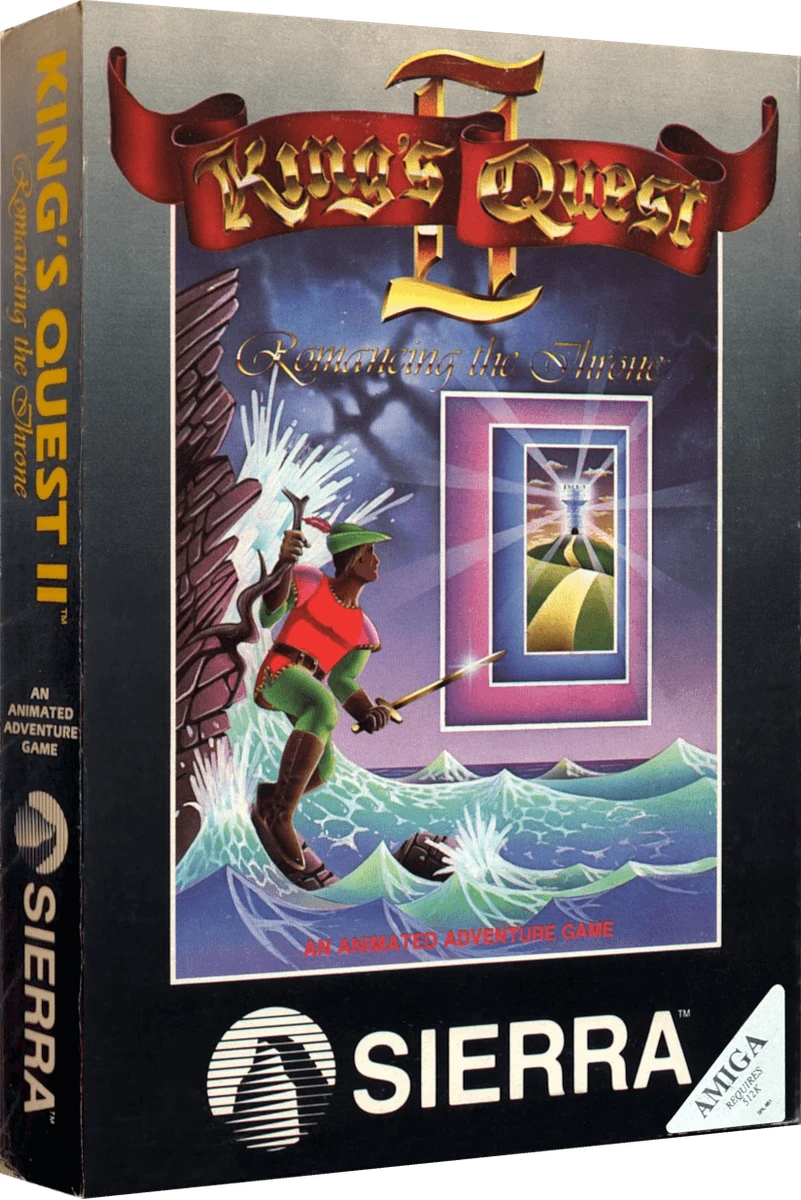 King's Quest II: Romancing The Throne box art