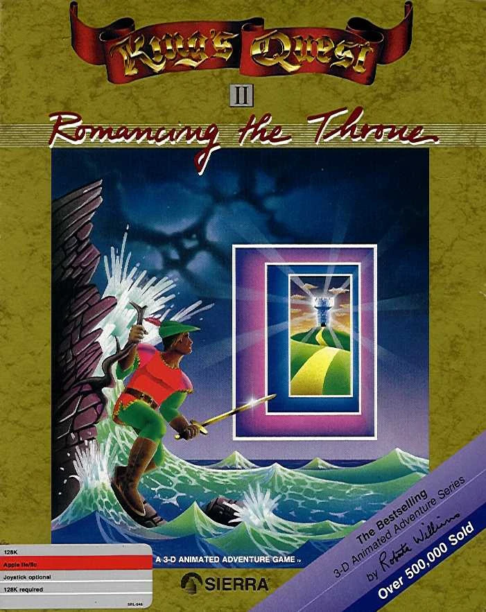 King's Quest II: Romancing The Throne box art