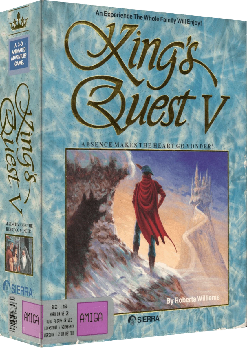 King's Quest V: Absence Makes The Heart Go Yonder box art