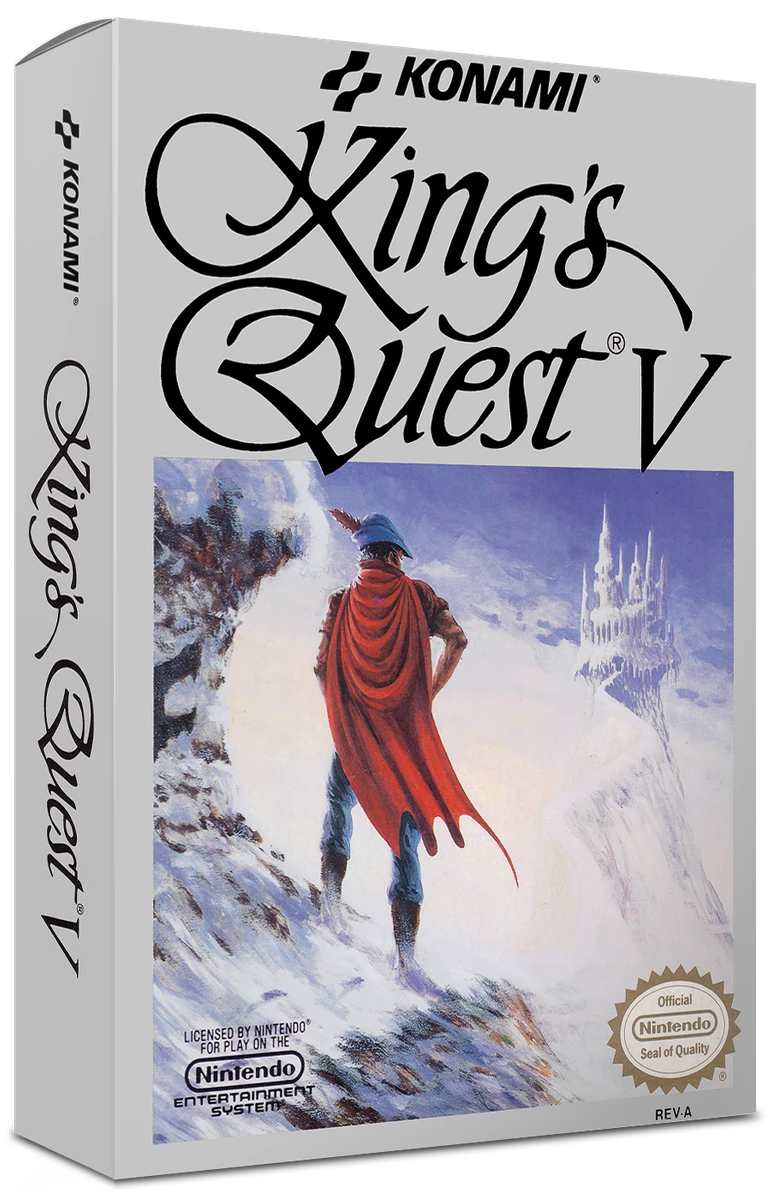 King's Quest V box art