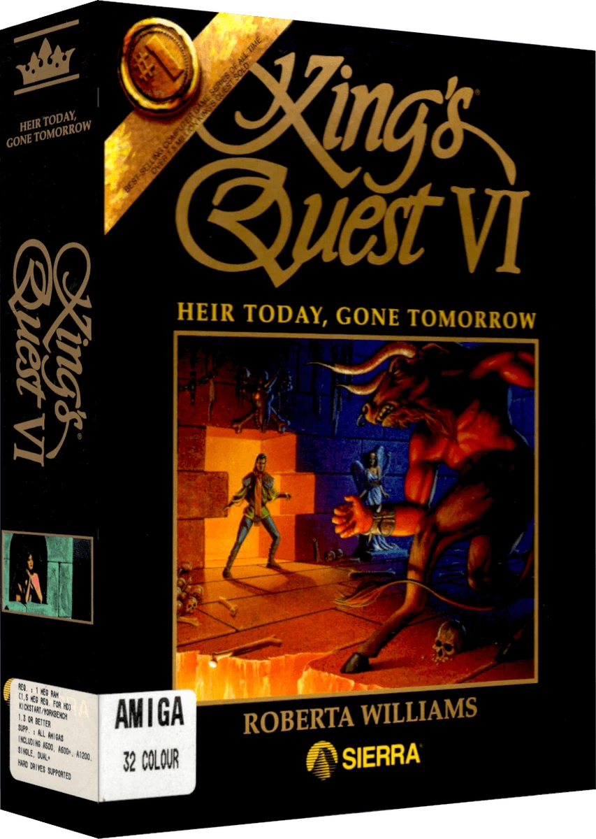 King's Quest VI: Heir Today Gone Tomorrow box art